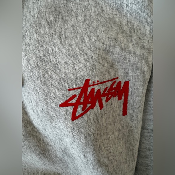 STÜSSY Skate Tough Hoodie in Gray Size L - Picture 4 of 6